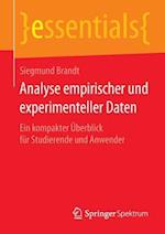 Analyse Empirischer Und Experimenteller Daten