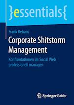 Corporate Shitstorm Management