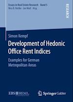 Development of Hedonic Office Rent Indices