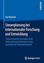 Steuerplanung bei internationaler Forschung und Entwicklung