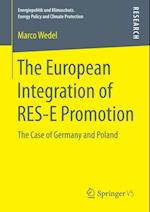 European Integration of RES-E Promotion