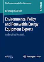 Environmental Policy and Renewable Energy Equipment Exports