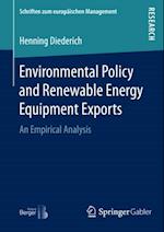 Environmental Policy and Renewable Energy Equipment Exports