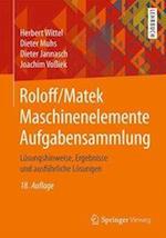 Wittel, H: Roloff/Matek Maschinenelemente Aufgabensammlung