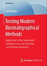 Testing Modern Biostratigraphical Methods