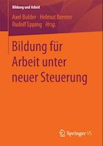 Bildung für Arbeit unter neuer Steuerung