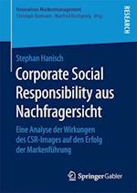 Corporate Social Responsibility aus Nachfragersicht