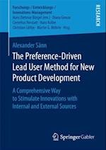 Preference-Driven Lead User Method for New Product Development