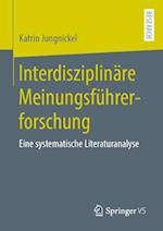 Interdisziplinäre Meinungsführerforschung