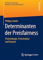 Determinanten der Preisfairness