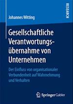 Gesellschaftliche Verantwortungsübernahme von Unternehmen