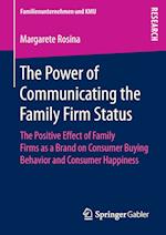 The Power of Communicating the Family Firm Status