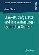 Blankettstrafgesetze und ihre verfassungsrechtlichen Grenzen