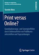 Print versus Online?