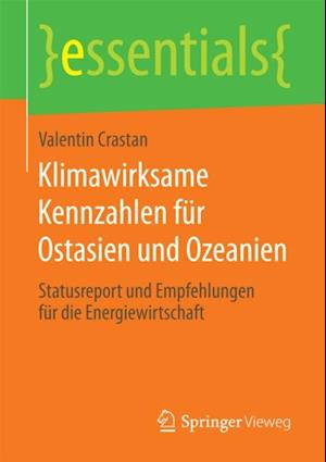 Klimawirksame Kennzahlen für Ostasien und Ozeanien