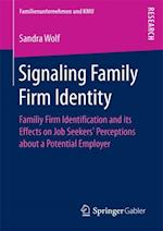 Signaling Family Firm Identity