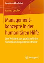 Managementkonzepte in der humanitären Hilfe