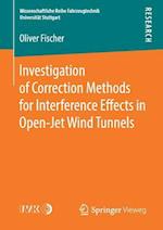 Investigation of Correction Methods for Interference Effects in Open-Jet Wind Tunnels