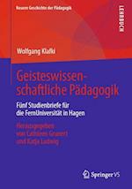 Geisteswissenschaftliche Pädagogik