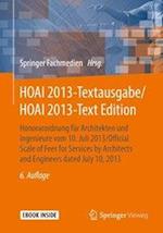 HOAI 2013-Textausgabe/HOAI 2013-Text Edition
