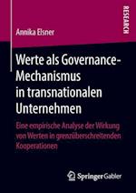 Werte als Governance-Mechanismus in transnationalen Unternehmen