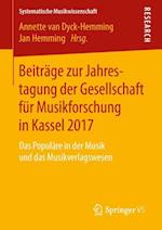 Beiträge zur Jahrestagung der Gesellschaft für Musikforschung in Kassel 2017