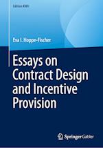 Essays on Contract Design and Incentive Provision