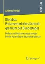 Blackbox Parlamentarisches Kontrollgremium des Bundestages