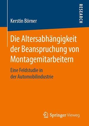 Die Altersabhängigkeit der Beanspruchung von Montagemitarbeitern