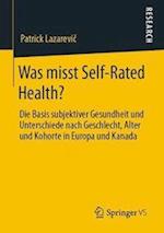 Was misst Self-Rated Health?