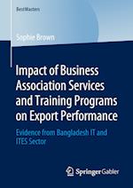 Impact of Business Association Services and Training Programs on Export Performance