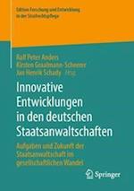 Innovative Entwicklungen in den deutschen Staatsanwaltschaften