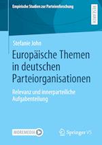 Europäische Themen in deutschen Parteiorganisationen