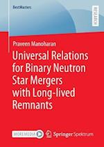 Universal Relations for Binary Neutron Star Mergers with Long-lived Remnants