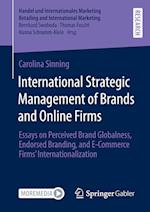 International Strategic Management of Brands and Online Firms