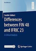 Differences between FIN 48 and IFRIC 23