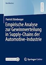 Empirische Analyse zur Gewinnverteilung in Supply-Chains der Automotive-Industrie