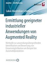 Ermittlung geeigneter industrieller Anwendungen von Augmented Reality