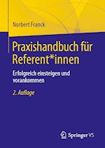 Praxishandbuch für Referent*innen