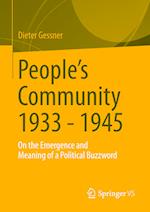 People's Community 1933 - 1945