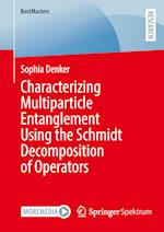 Characterizing Multiparticle Entanglement Using the Schmidt Decomposition of Operators