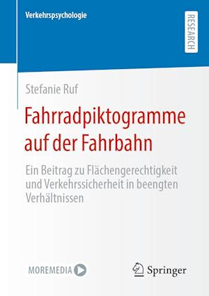 Fahrradpiktogramme auf der Fahrbahn