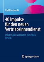 40 Impulse für den neuen Vertriebsinnendienst