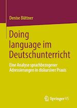 Doing language im Deutschunterricht