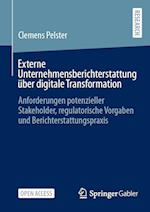 Externe Unternehmensberichterstattung über digitale Transformation