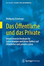 Das Öffentliche und das Private