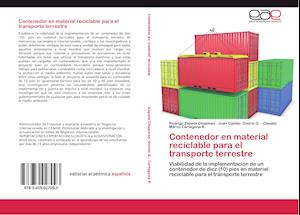 Contenedor en material reciclable para el transporte terrestre