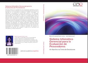 Sistema Infomático Gerencial para la Evaluación de Proveedores