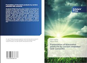 Formulation of biocontrol products by carriers embeded with consortia