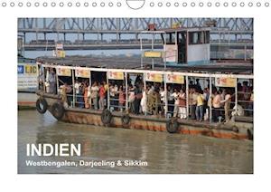 INDIEN (Westbengalen, Darjeeling & Sikkim) (Wandkalender immerwährend DIN A4 quer)